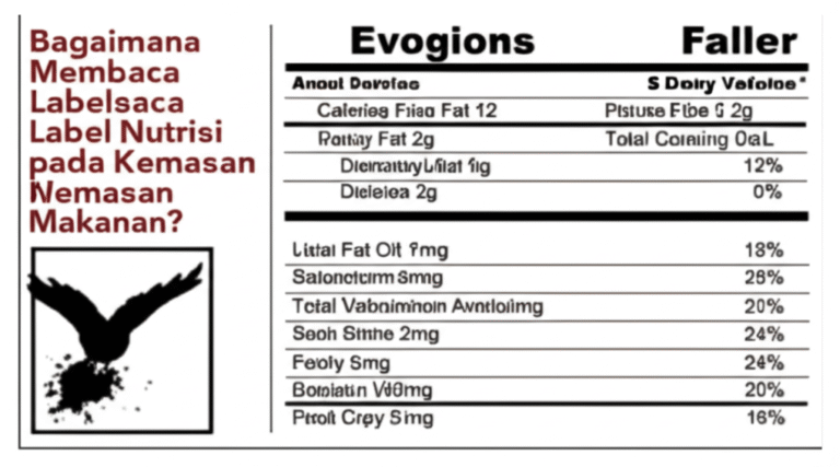 Bagaimana Cara Membaca Label Nutrisi Makanan