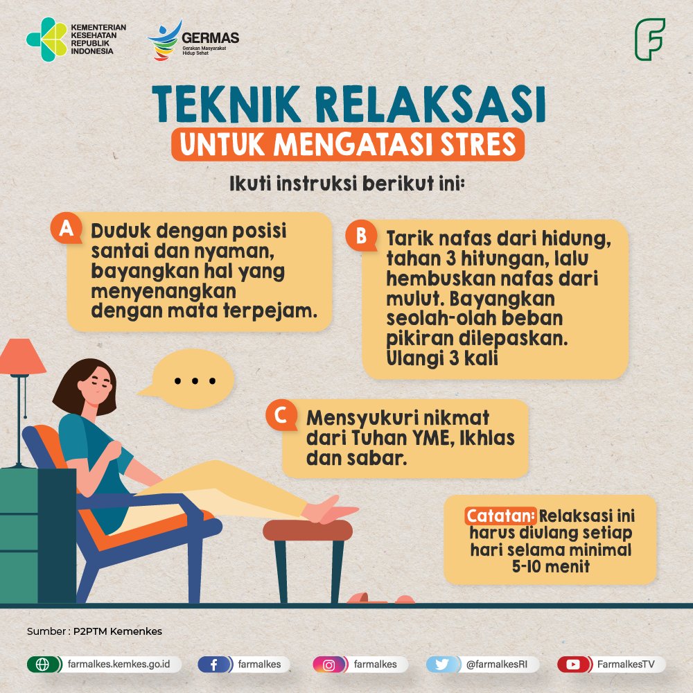 Teknik Relaksasi Untuk Mengatasi Kecemasan Dan Stres