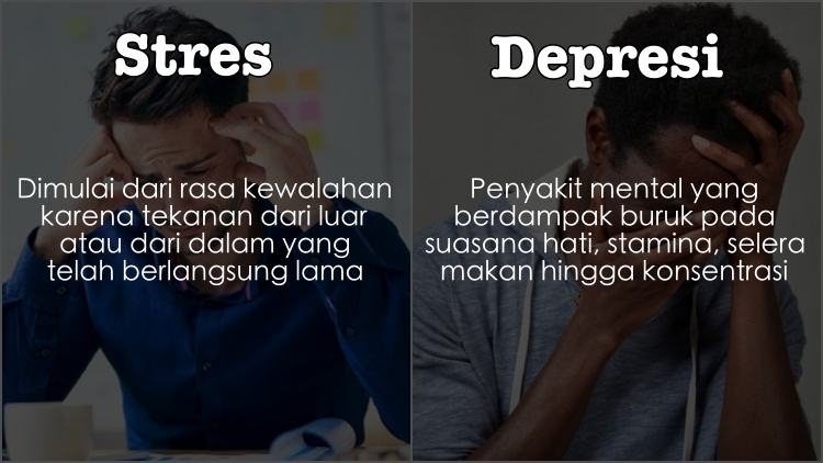Perbedaan Antara Depresi Dan Stres